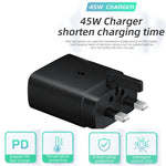 Carregador Rápido M135 45W USB-C / Tipo-C, Ficha UK, Ficha UK