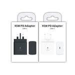 Carregador Rápido M135 45W USB-C / Tipo-C, Ficha UK, Ficha UK