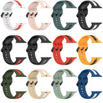 Correia de Relógio em Silicone com Fivela de Laço Bicolor, Para Apple Watch Ultra 49mm, Para Apple Watch Series 8&7 45mm, Para Apple Watch Series 8&7 41mm