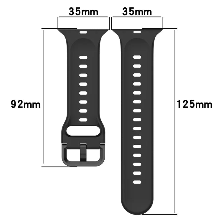 Correia de Relógio em Silicone com Fivela de Laço Bicolor, Para Apple Watch Ultra 49mm, Para Apple Watch Series 8&7 45mm, Para Apple Watch Series 8&7 41mm