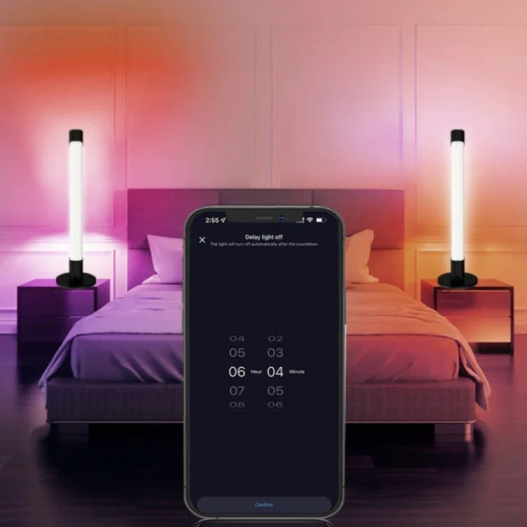 SAL006BS Tubo de Luz LED 2 com Sincronização Musical Luz Noturna Inteligente WiFi