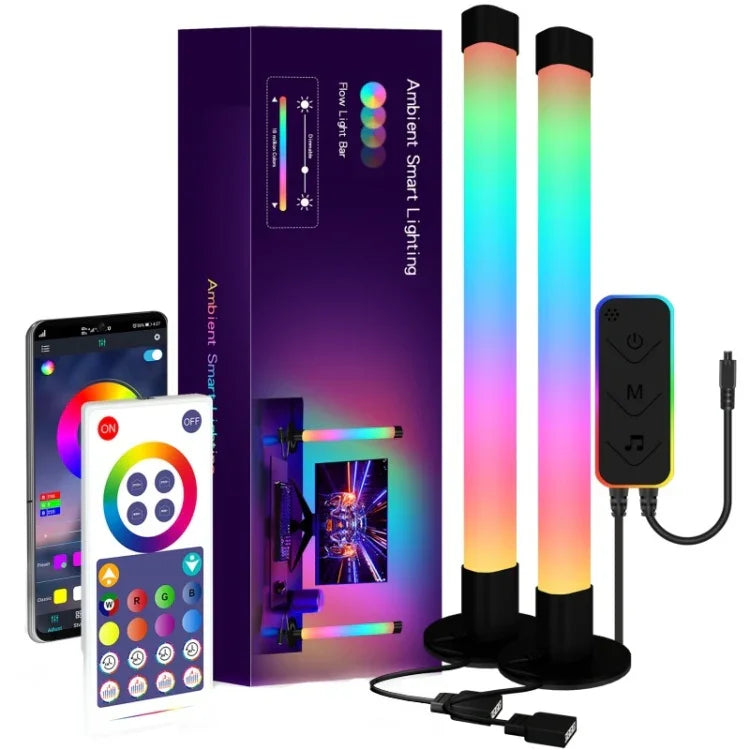 SAL006BS Tubo de Luz LED 2 com Sincronização Musical Luz Noturna Inteligente WiFi