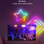 NH021 Luz de Cordão Neon RGB Sincronizada com Música TUYA WIFI Impermeável 3m, NH021