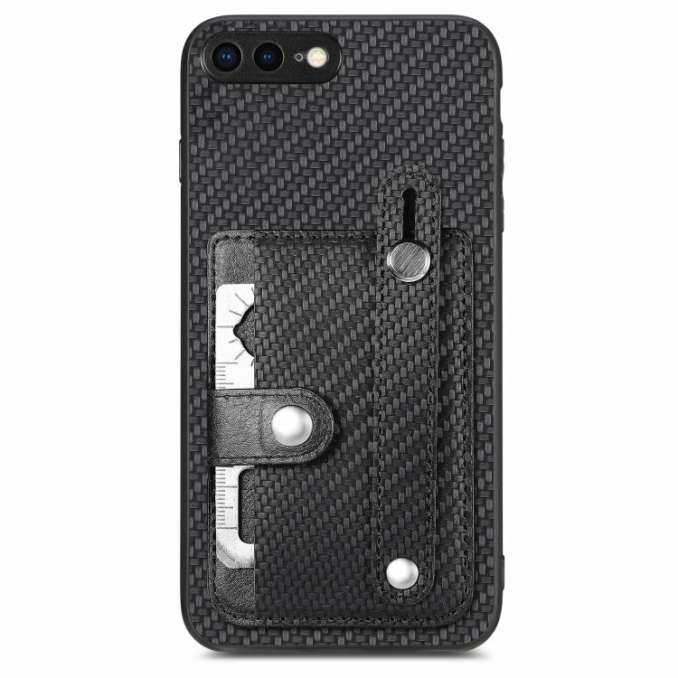 Wristband Kickstand Card Wallet Back Cover Phone Case with Tool Knife, For iPhone SE 2022 / 2020 / 7 / 8, For iPhone 7 Plus / 8 Plus, For iPhone 6 / 6s, For  iPhone 6 Plus / 6s Plus