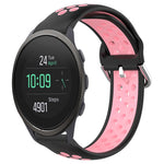 22mm Perforated Breathable Sports Silicone Watch Band, For Suunto 9 Peak Pro, For Suunto 9 Peak, For Suunto 5 Peak