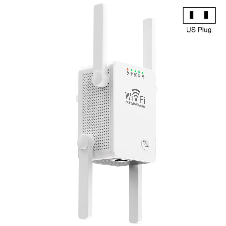 Repetidor/extensor WiFi sem fios U8 300Mbps, amplificador de sinal Wi-Fi, ficha US, ficha UE