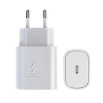 Carregador TA800 PD / PPS 25W Porta Tipo-C para Samsung, Ficha UE, Ficha UE