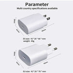 Carregador TA800 PD / PPS 25W Porta Tipo-C para Samsung, Ficha UE, Ficha UE