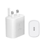 Carregador TA800 PD / PPS 25W Porta Tipo-C para Samsung, Ficha UK, Ficha UK