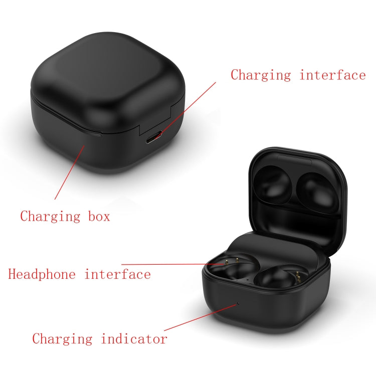 Caixa de Carregamento para Auricular Sem Fios, Para Samsung Galaxy Buds2 Pro SM-R510