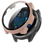 PC + Toughened Film Integrated Watch Protective Case, For Garmin Forerunner 965