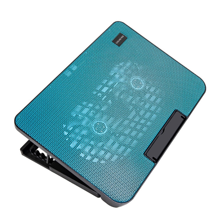 Base de arrefecimento para portátil N99 com design oco e duplo ventilador USB, N99