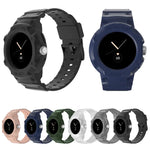 Pulseira Elástica Ajustável Integrada em TPU JUNSUNMAY para Google Pixel Watch