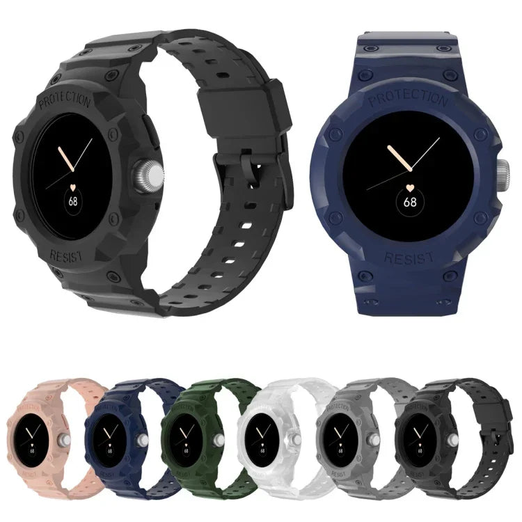 Pulseira Elástica Ajustável Integrada em TPU JUNSUNMAY para Google Pixel Watch