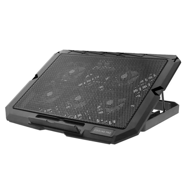 X5 Suporte Refrigerador para Portátil com 5 Ventoinhas Silenciosas, 7 Níveis de Altura Ajustável, X5