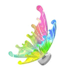 Brinquedo DIY Asas de Fada Borboleta Elétricas Rockwoo R01, Com Luz, Sem Luz