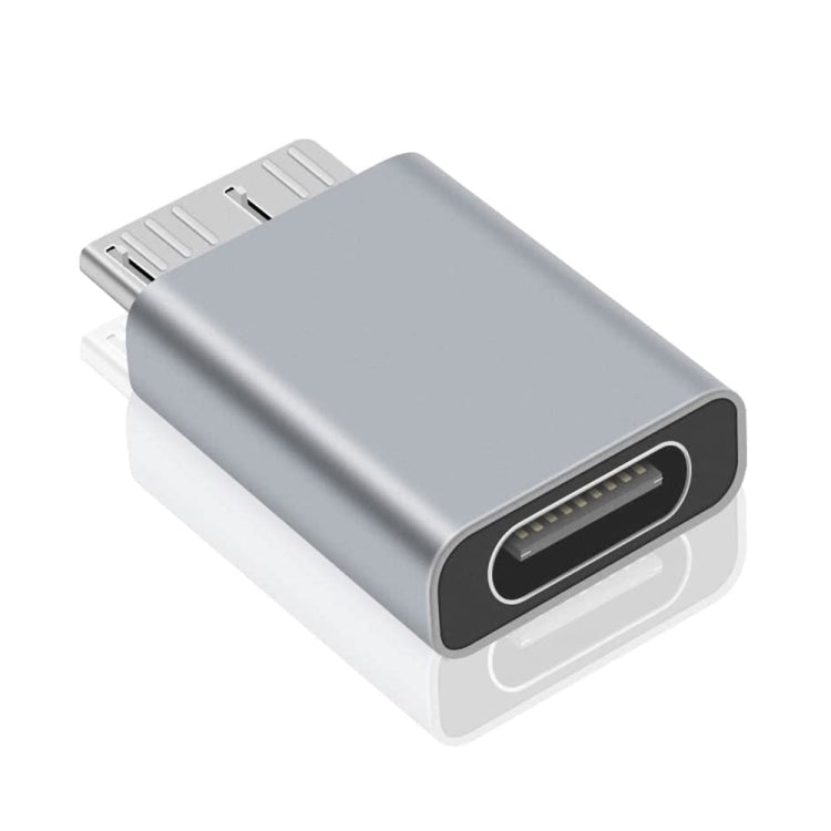 Adaptador conversor JUNSUNMAY USB-C / Tipo-C fêmea para macho USB 3.0 Micro B, 1 unidade, 2 unidades