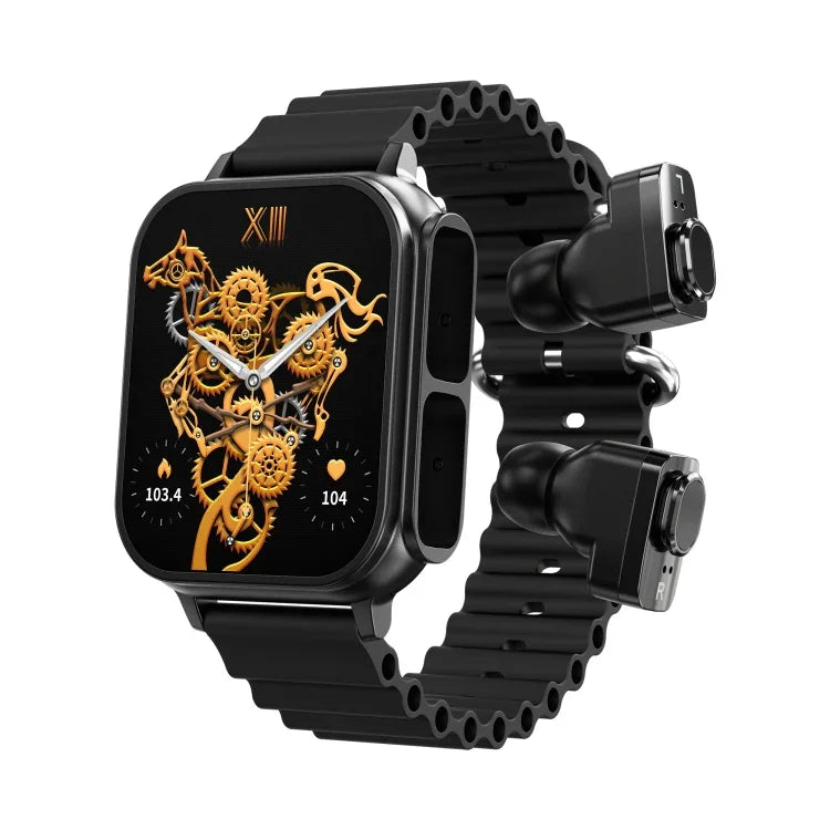 Smartwatch com Ecrã a Cores de 1,96 polegadas N22, Suporta Monitorização da Frequência Cardíaca / Pressão Arterial / Oxigénio no Sangue