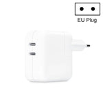 Carregador Dual Port 35W PD3.0 USB-C / Type-C para Série iPhone / iPad, Ficha US, Ficha UE