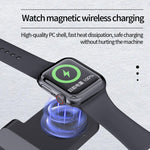 Suporte de Carregamento Sem Fios 3 em 1 18W B20 para iPhone e Apple Watch Series, B20 para Apple