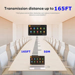 Kit Transmissor e Recetor HDMI Sem Fios, Adaptador Extensor HDMI Sem Fios, Projeção de Vídeo e Áudio 1080P 60fps para PC, Portátil, Câmara para HDTV/Projetor