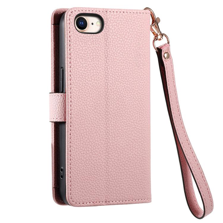Capa de Telefone em Pele com Cordão e Fecho de Correr Love, Para iPhone 17e / 16e, Para iPhone 17 Pro Max, Para iPhone 17 Pro, Para iPhone 17, Para iPhone Air, Para iPhone 16 Pro Max, Para iPhone 16 Pro, Para iPhone 16 Plus
