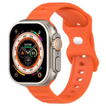 Pulseira de Silicone com Textura de Pontos e Fivela Invertida, Para Apple Watch 38mm