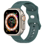 Pulseira de Silicone com Textura de Pontos e Fivela Invertida, Para Apple Watch 38mm