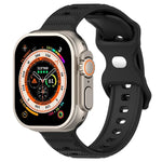 Pulseira de Silicone com Textura de Pontos e Fivela Invertida, Para Apple Watch 38mm