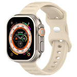 Pulseira de Silicone com Textura de Pontos e Fivela Invertida, Para Apple Watch 38mm