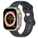 Pulseira de Silicone com Textura de Pontos e Fivela Invertida, Para Apple Watch 38mm