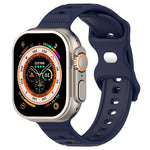 Pulseira de Silicone com Textura de Pontos e Fivela Invertida, Para Apple Watch 38mm