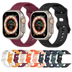 Pulseira de Silicone com Textura de Pontos e Fivela Invertida, Para Apple Watch 38mm