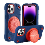 Shield PC Hybrid Silicone Phone Case, For iPhone 14, For iPhone 14 Pro Max, For iPhone 13 Pro Max, For iPhone 13