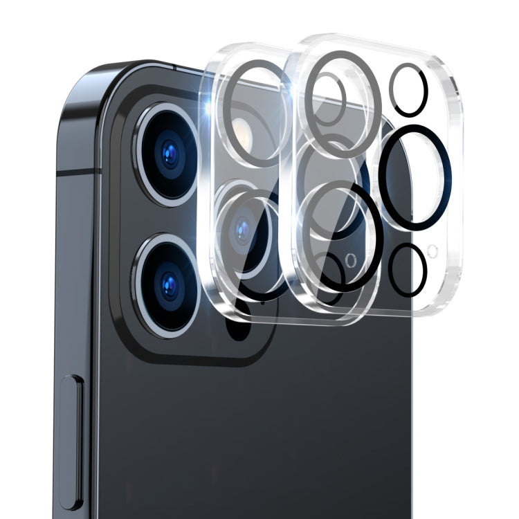 2pcs ENKAY Hat-Prince 9H Rear Camera Lens Tempered Glass Film, For iPhone 17 Pro Max, For iPhone 17 Pro, For iPhone 17, For iPhone Air, For iPhone 16 Pro / 16 Pro Max, For iPhone 16 / 16 Plus, For iPhone 15 Pro / 15 Pro Max, For iPhone 15 / 15 Plus