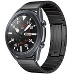 Correia de Relógio em Liga de Titânio com Uma Conta, para Samsung Galaxy Watch 3 45mm, para Samsung Gear S3 Classic, para Samsung Gear S3 Frontier, para Samsung Galaxy Watch 46mm, para Samsung Galaxy Watch 42mm