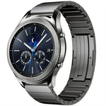 Correia de Relógio em Liga de Titânio com Uma Conta, para Samsung Galaxy Watch 3 45mm, para Samsung Gear S3 Classic, para Samsung Gear S3 Frontier, para Samsung Galaxy Watch 46mm, para Samsung Galaxy Watch 42mm