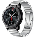 Correia de Relógio em Liga de Titânio com Uma Conta, para Samsung Galaxy Watch 3 45mm, para Samsung Gear S3 Classic, para Samsung Gear S3 Frontier, para Samsung Galaxy Watch 46mm, para Samsung Galaxy Watch 42mm