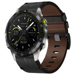 Leather Textured 22mm Watch Band, For Garmin Fenix E 47mm, For Garmin Fenix 8 MIP 47mm, For Garmin Fenix 8 AMOLED 47mm, For Garmin Fenix 7 Pro 47mm, For Garmin Epix Pro 47mm, For Garmin MARQ Athlete Gen 2, For Garmin MARQ Commander                     ...