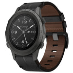 Leather Textured 22mm Watch Band, For Garmin Fenix E 47mm, For Garmin Fenix 8 MIP 47mm, For Garmin Fenix 8 AMOLED 47mm, For Garmin Fenix 7 Pro 47mm, For Garmin Epix Pro 47mm, For Garmin MARQ Athlete Gen 2, For Garmin MARQ Commander                     ...