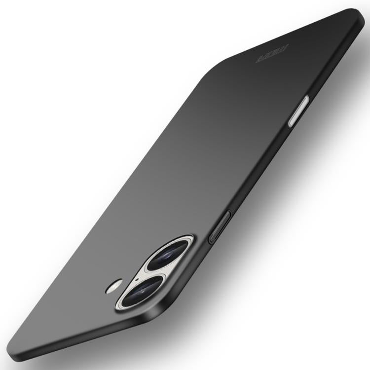Capa para telemóvel rígida ultra-fina MOFI em PC fosco, Para iPhone 17e / 16e, Para iPhone 17 Pro Max, Para iPhone 17 Pro, Para iPhone 17, Para iPhone Air, Para iPhone 16 Pro Max, Para iPhone 16 Pro, Para iPhone 16 Plus, Para iPhone 16