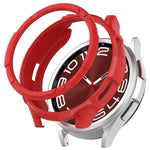 Anel Giratório + Capa Protetora TPU para Relógio, para Samsung Galaxy Watch 6 Classic 47mm, para Samsung Galaxy Watch 6 Classic 43mm