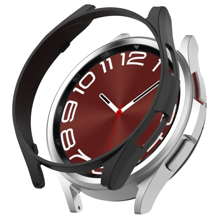 Capa Protetora de Relógio em PC Oca com Cobertura Parcial, para Samsung Galaxy Watch 6 Classic 47mm, para Samsung Galaxy Watch 6 44mm, para Samsung Galaxy Watch 6 40mm, para Samsung Galaxy Watch 6 Classic 43mm