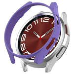 Capa Protetora de Relógio em PC Oca com Cobertura Parcial, para Samsung Galaxy Watch 6 Classic 47mm, para Samsung Galaxy Watch 6 44mm, para Samsung Galaxy Watch 6 40mm, para Samsung Galaxy Watch 6 Classic 43mm