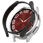 Capa Protetora de Relógio em PC Oca com Cobertura Parcial, para Samsung Galaxy Watch 6 Classic 47mm, para Samsung Galaxy Watch 6 44mm, para Samsung Galaxy Watch 6 40mm, para Samsung Galaxy Watch 6 Classic 43mm