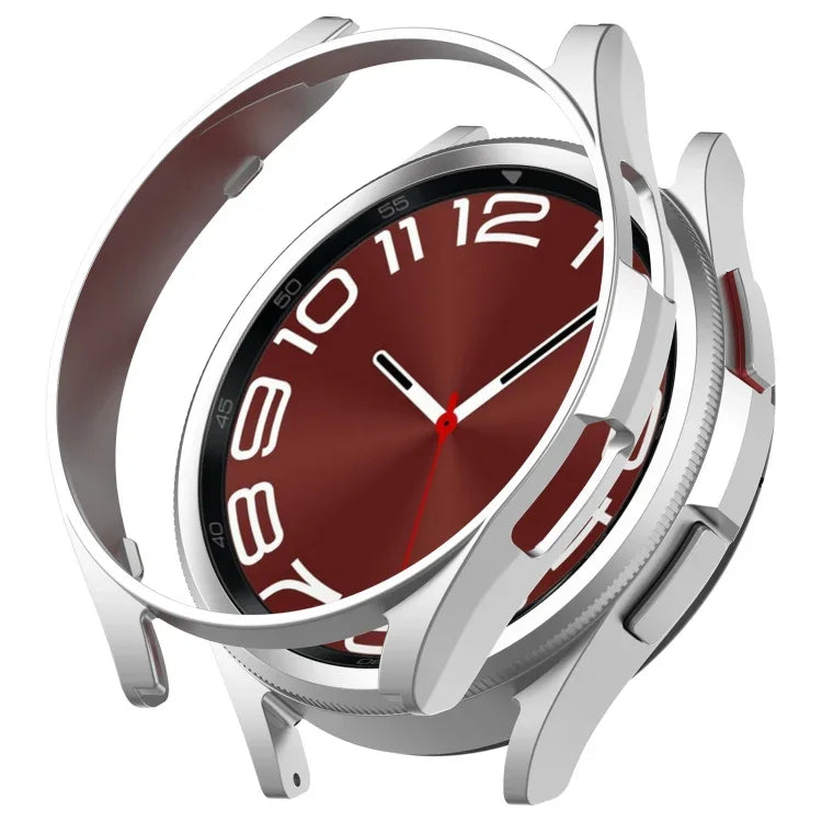 Capa Protetora de Relógio em PC Oca com Cobertura Parcial, para Samsung Galaxy Watch 6 Classic 47mm, para Samsung Galaxy Watch 6 44mm, para Samsung Galaxy Watch 6 40mm, para Samsung Galaxy Watch 6 Classic 43mm