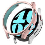 Capa Protetora de Relógio em PC Oca com Cobertura Parcial, para Samsung Galaxy Watch 6 Classic 47mm, para Samsung Galaxy Watch 6 44mm, para Samsung Galaxy Watch 6 40mm, para Samsung Galaxy Watch 6 Classic 43mm