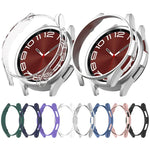 Capa Protetora de Relógio em PC Oca com Cobertura Parcial, para Samsung Galaxy Watch 6 Classic 47mm, para Samsung Galaxy Watch 6 44mm, para Samsung Galaxy Watch 6 40mm, para Samsung Galaxy Watch 6 Classic 43mm