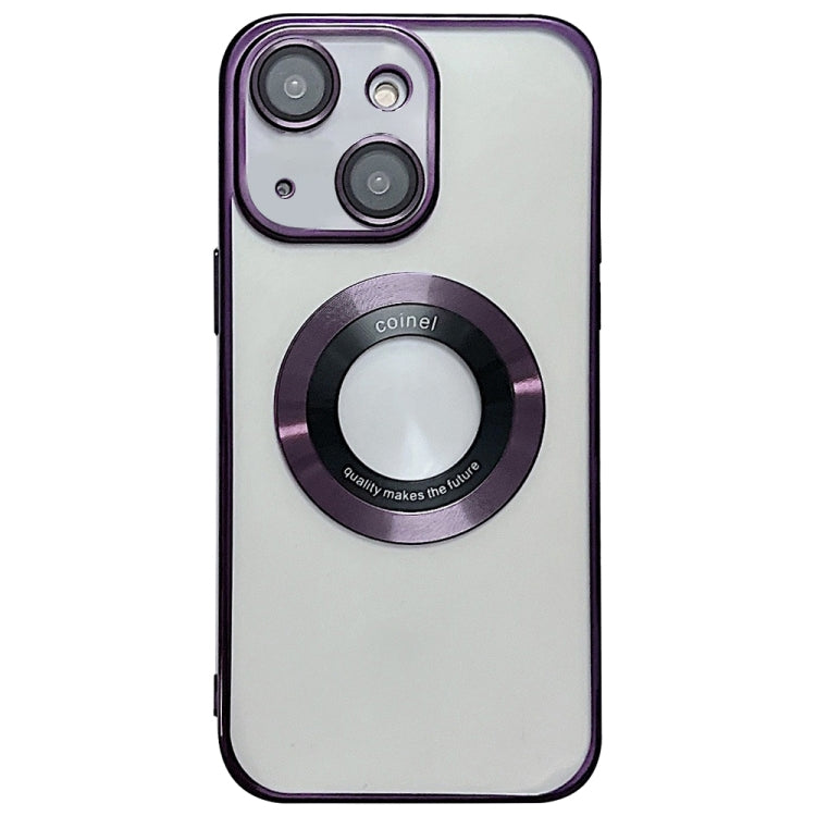 Capa para telemóvel TPU com MagSafe e acabamento eletroplated, Para iPhone 16 Pro, Para iPhone 16 Plus, Para iPhone 16, Para iPhone 15 Pro Max, Para iPhone 15 Pro, Para iPhone 15 Plus