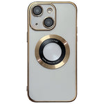 Capa para telemóvel TPU com MagSafe e acabamento eletroplated, Para iPhone 16 Pro, Para iPhone 16 Plus, Para iPhone 16, Para iPhone 15 Pro Max, Para iPhone 15 Pro, Para iPhone 15 Plus